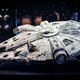 An original model of the Millennium Falcon is displayed at the Star Wars Identities exhibition at The O2 Arena on November 11, 2016 in London, England. Star Wars Identities is a brand new exhibition opening at The O2 on 18th of November 2016.